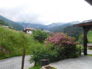 a view of the mountains from a house at T2 Le Refuge Avec Terrasse in Bellevaux