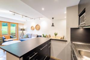 Køkken eller tekøkken på Bietschhorn 48 - 4 pers - piscine