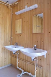 Ett badrum på Djurviks Gästgård