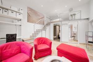 Posezení v ubytování Suite Standing dans bel Hôtel Particulier