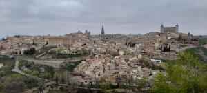 Výhľad na mesto Toledo alebo výhľad na mesto priamo z penziónu