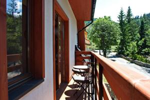 Balkón alebo terasa v ubytovaní Dolina Resort Zakopane