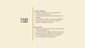 uma página de um documento com a tenda de texto lasa em Casa Vacanze con piscina a San Gimignano em San Gimignano