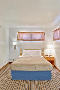 Ένα ή περισσότερα κρεβάτια σε δωμάτιο στο Blue Mountain Motel