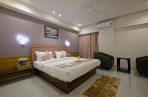 HOTEL AURELLIA客房内的一张或多张床位