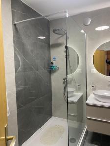 Koupelna v ubytování Apartman "Lara"