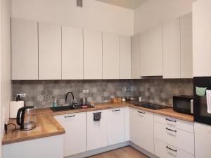 Kuchnia lub aneks kuchenny w obiekcie Chabrowy - Apartamenty Smart Projekt