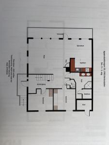 Planul etajului la Bjødnabakkvegen 22C