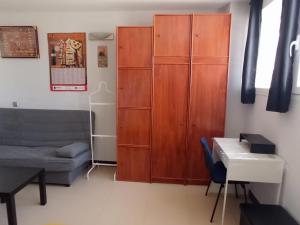 Posezení v ubytování Alojamiento en loft Madrid