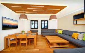 Posezení v ubytování Apartment Hradečanka