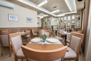 A seating area at AquaSun Family Hotel