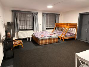 Postel nebo postele na pokoji v ubytování Penzion Roko