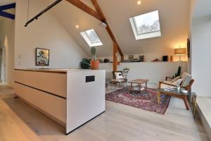 Kuchyň nebo kuchyňský kout v ubytování Appartement (8 pers.) design.