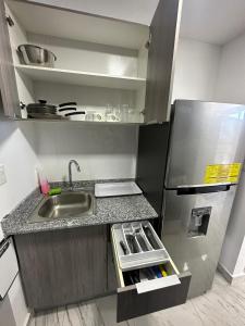 Kuchyň nebo kuchyňský kout v ubytování Unlimited Ocean View - The Sands