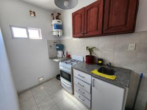 Una cocina o cocineta en Benja