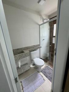 Koupelna v ubytování Aparto Canto da Praia /40m d Mar