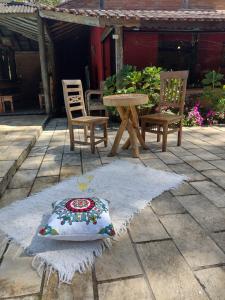 Patio nebo venkovní prostory v ubytování Pousada Toque de Minas