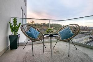 Balkón nebo terasa v ubytování Melody Apartment