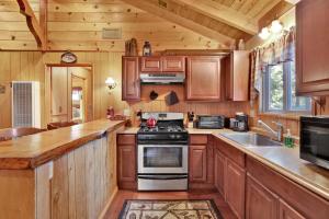 Majoituspaikan 2391-The Talbot Cottage cabin keittiö tai keittotila