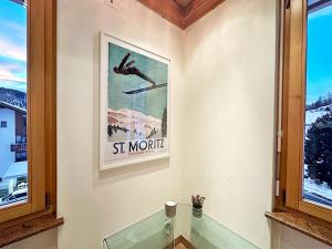 Fotografie z fotogalerie ubytování Attika - 85m2, Holz, Ausblick, mit Garage - ME17-A v destinaci Pontresina