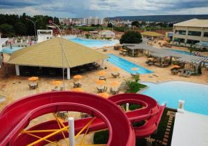 - Vistas a un complejo con piscina en Caldas Novas Lacqua Diroma II, III, IV, en Caldas Novas