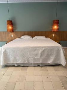 Een bed of bedden in een kamer bij Casa di Barra