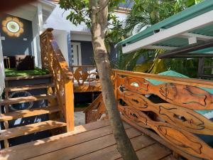 Balkon oz. terasa v nastanitvi Old Crow Hotel and Suites