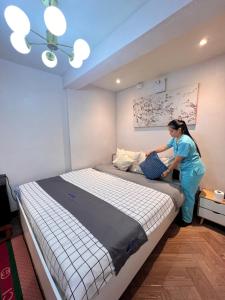 Katil atau katil-katil dalam bilik di JMCL RESIDENCES