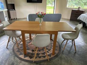 Televiisor ja/või meelelahutuskeskus majutusasutuses Grandfathers Farm - Disfruta de la naturaleza en un lindo flat