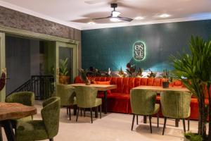 Istumisnurk majutusasutuses Hotel Osvé Boutique Cali