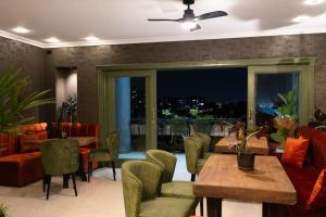 Istumisnurk majutusasutuses Hotel Osvé Boutique Cali