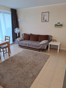 Кът за сядане в Apartament Wisła Bukowa