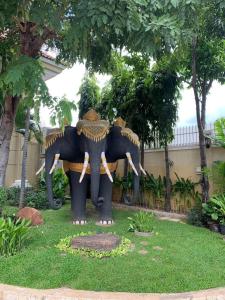 Zahrada ubytování Monoreach Angkor Hotel