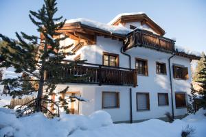 Holiday flat for 6 people Sot Valos Lenzerheide centre durante l'inverno