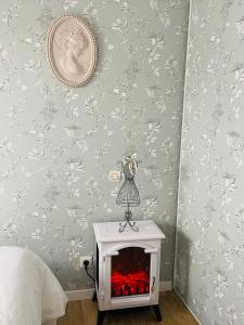 Koupelna v ubytování Le Clos des Anges, adorable Penty bord de mer