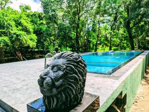 Bazén v ubytování Wildescape Polonnaruwa nebo v jeho okolí
