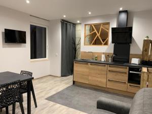 Kuchyň nebo kuchyňský kout v ubytování L'étape de Marcel - Pagnol - 1er étage