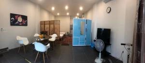 TV/trung tâm giải trí tại Wyndham Thanh Thuy Hot Spring MyHome
