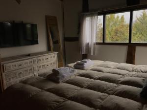Un pat sau paturi într-o cameră la Costa del azul