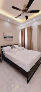 Postel nebo postele na pokoji v ubytování Apartamento blanca lana