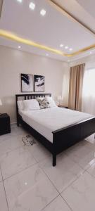En eller flere senge i et værelse på Apartamento Blanca Lana