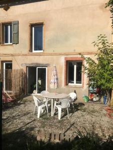 Zahrada ubytování Studio avec jardin