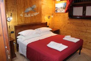 Posteľ alebo postele v izbe v ubytovaní Le Chalet del Pollino + 37 fotografií