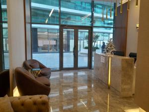 Χώρος καθιστικού στο Batumi View apartment