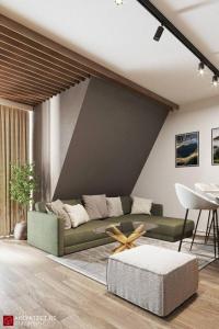Khu vực ghế ngồi tại Apartmani Balevic