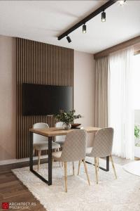 TV/trung tâm giải trí tại Apartmani Balevic