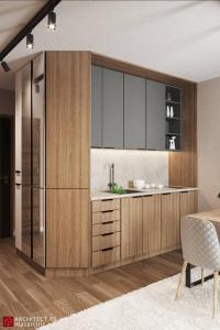 Nhà bếp/bếp nhỏ tại Apartmani Balevic