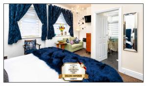 Pembroke Hotel客房内的一张或多张床位