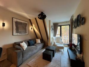 Apartman Aspen Divcibareにあるシーティングエリア