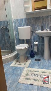 Ένα μπάνιο στο Apartman RED u Vrnjačkoj Banji